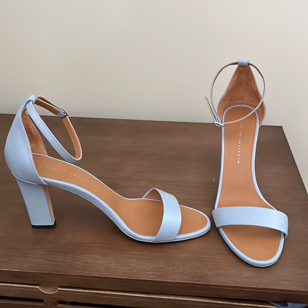 Victoria Beckham Anna Sandal in blue